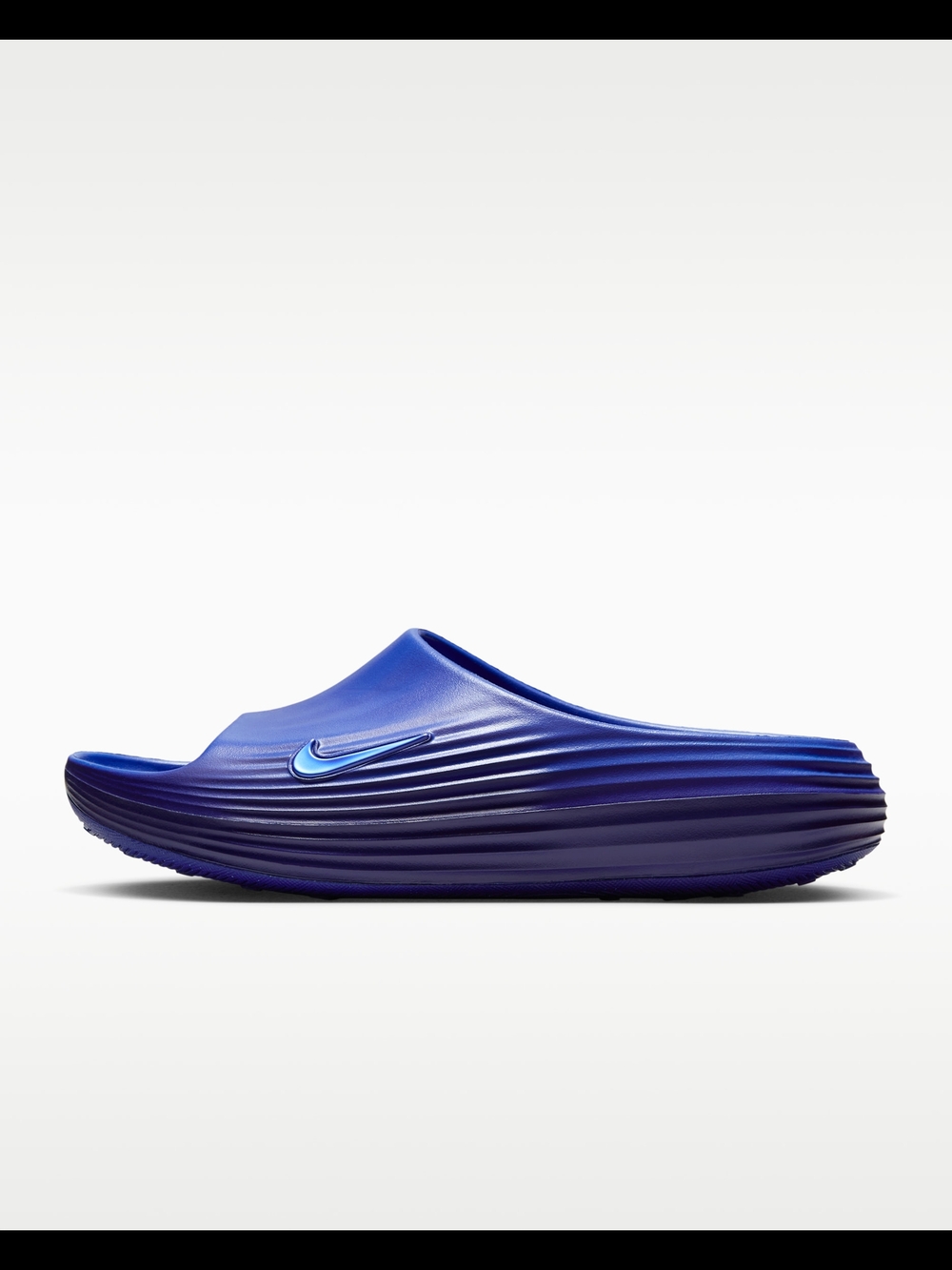 Nike Men's ReactX Rejuven8 Deep Royal Blue Slides Size 8 - Picture 5 of 8